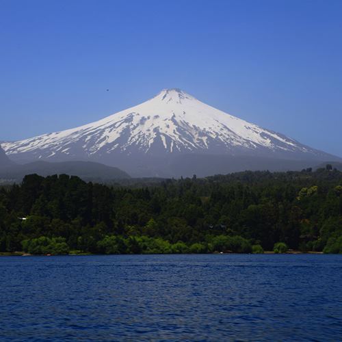 Laho y Volcán Villarrica
